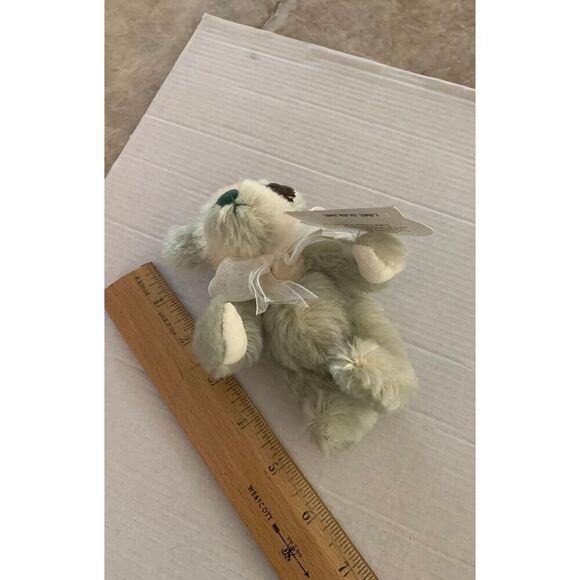 Vintage Green Mohair Bear - Picture 5 of 5